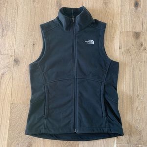 North Face Black Fleece Vest